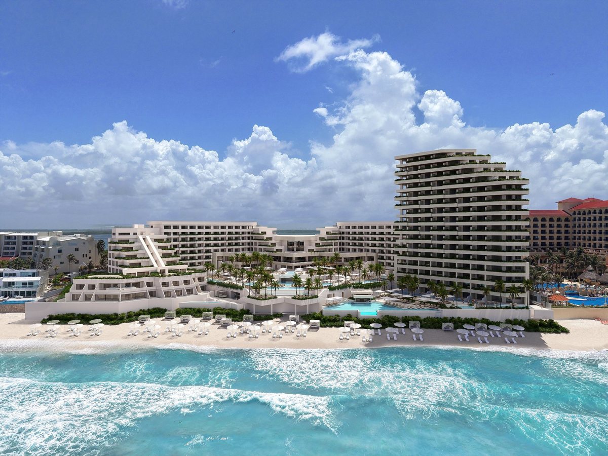Secrets Mirabel Cancun Resort & Spa — Beachfront resort (official rendering)
