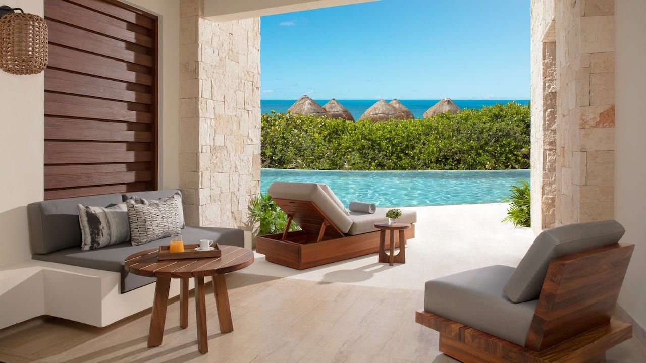 Secrets Playa Blanca Costa Mujeres — Swim-out oceanfront terrace